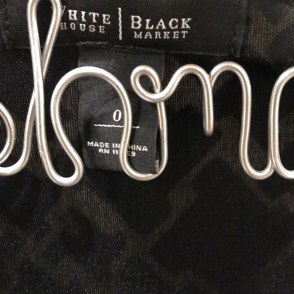 🖤🤍NWOT Black House/White Market Size 0 Dress - Picture 2 of 4